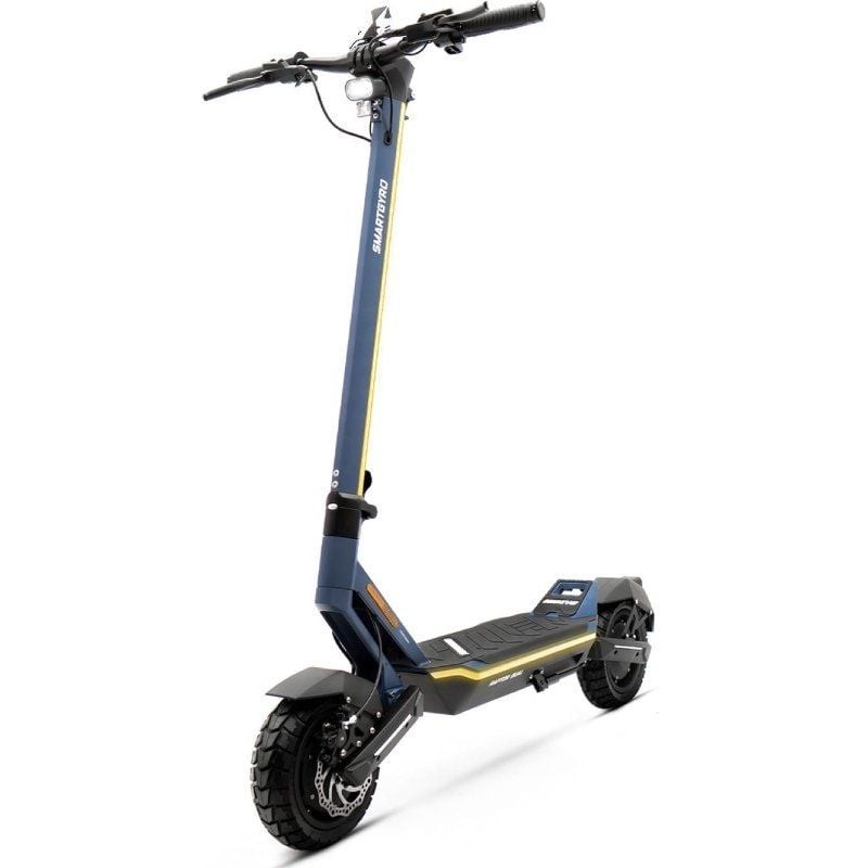 Patinete Eléctrico SmartGyro Raptor Dual EVO LR Motor 1000W Ruedas 10" 25kmh Autonomía 75km Negro y Azul