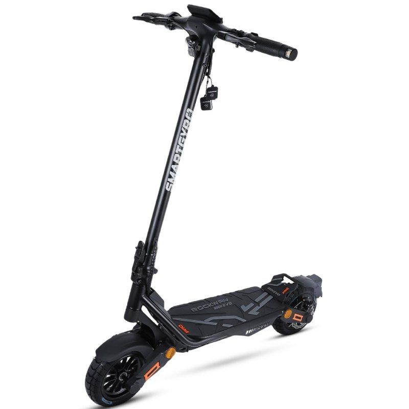 Patinete Eléctrico SmartGyro Rockway Pro EVO Certificado Motor 1000W Ruedas 10" 25kmh Autonomía 60km Negro
