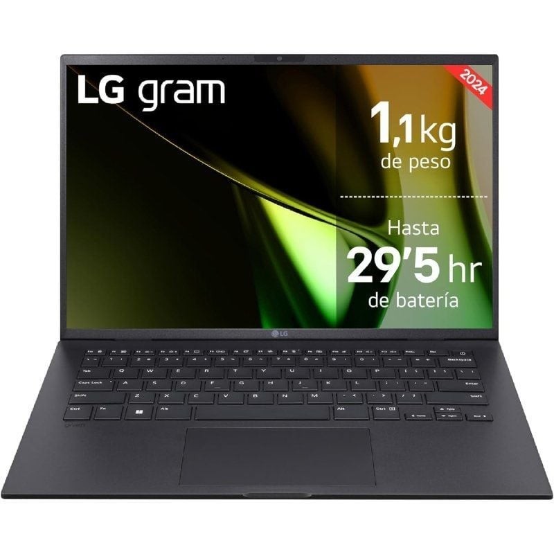 Portátil LG Gram 14ZD90S-G.AX75B Intel Core Ultra 7-155H 16GB 512GB SSD 14" Sin Sistema Operativo