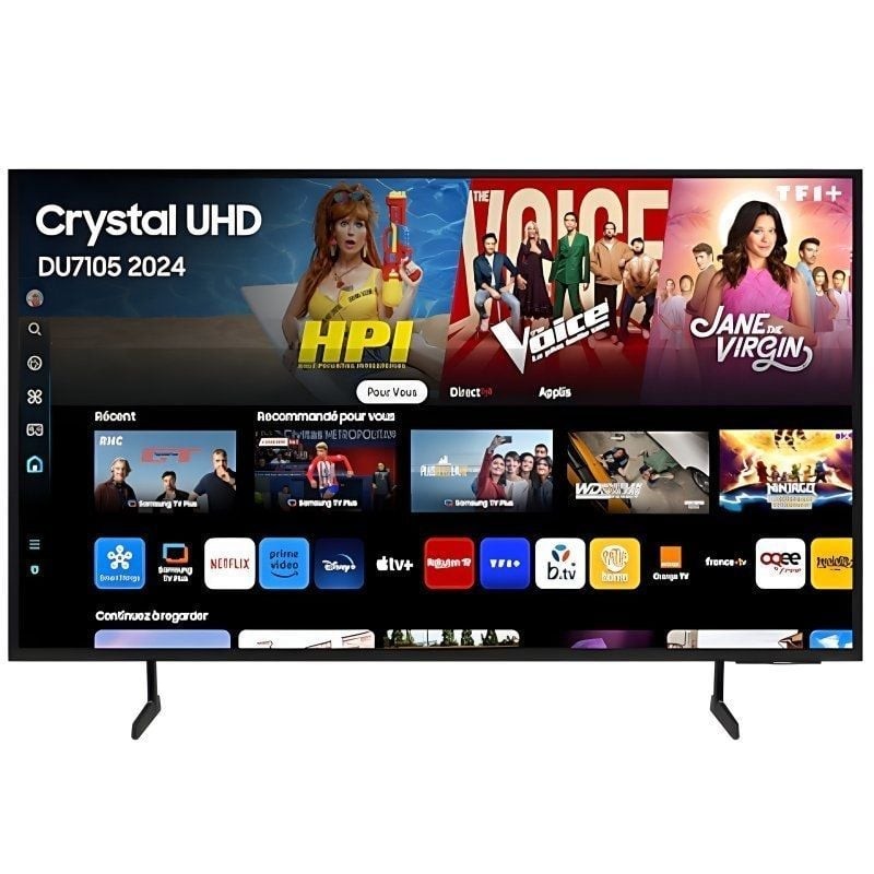 Televisor Samsung Crystal UHD TU50DU7105 50" Ultra HD 4K Smart TV WiFi