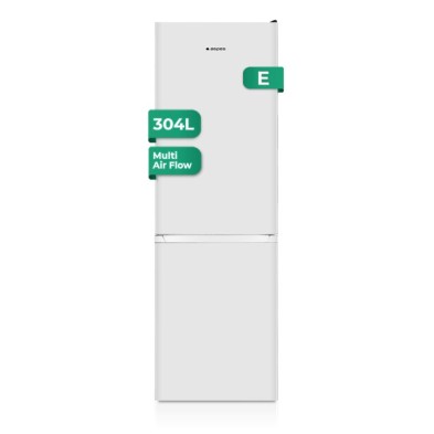Frigorífico Combi ASPES AC185601ENF No Frost 186 cm Blanco