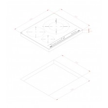 Vitrocerámica de inducción IZC 63320 MSS Multislider con 3 zonas de cocción  con zona Paellera XL Teka — Rehabilitaweb