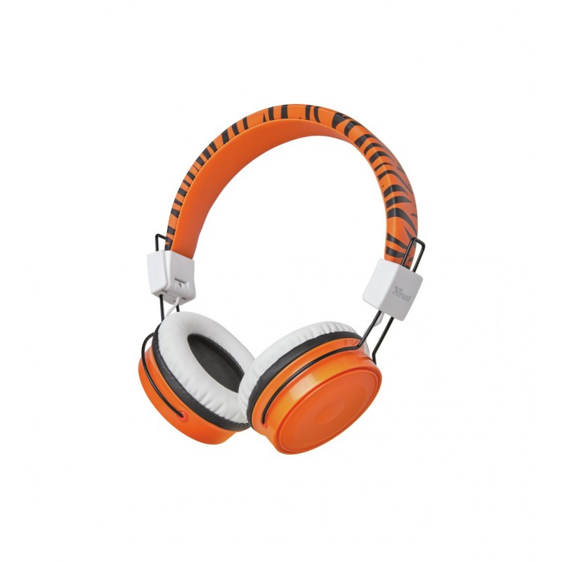 Trust Comi Auriculares Diadema MicroUSB Bluetooth Negro, Naranja, Blanco