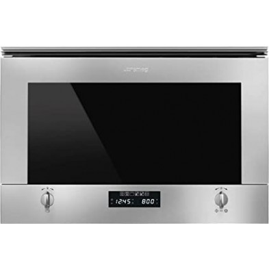 Smeg MP422X1 Microondas Integrado con grill 23 L 850 W Acero satinado