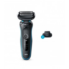 Braun BT3940 afeitadora Máquina de afeitar de láminas Recortadora Negro,  Azul