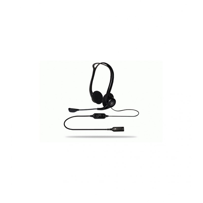 Trust HS-100 Auriculares Alámbrico Diadema Oficina/Centro de llamadas Negro