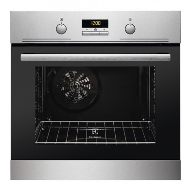 Zanussi ZVENN6XN Horno Eléctrico Multifunción, Integrable Puerta