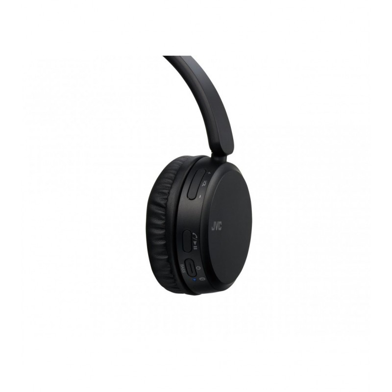 Auriculares inalámbricos  JVC HA-S100N-B-U, Bluetooth, De diadema,  Cancelación de ruido, Autonomía 25h, Negro