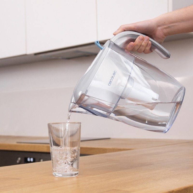 Cecotec 04181 Filtro de agua para jarra 2.4 L Transparente, Blanco