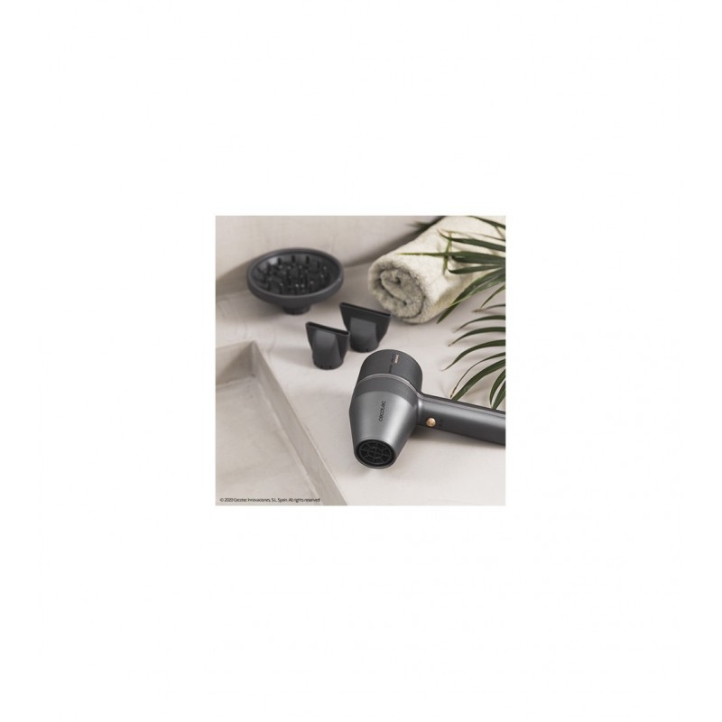 Cecotec Bamba IoniCare 5500 PowerStyle secador 1800 W Negro