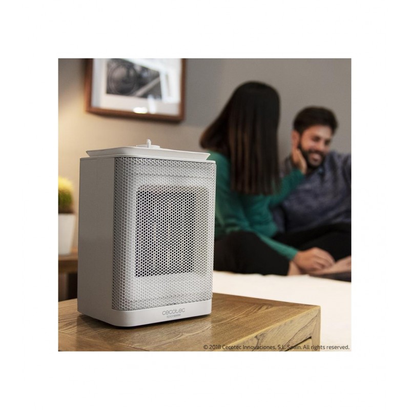 Cecotec 05802 calefactor eléctrico Interior Blanco 2400 W Ventilador  eléctrico