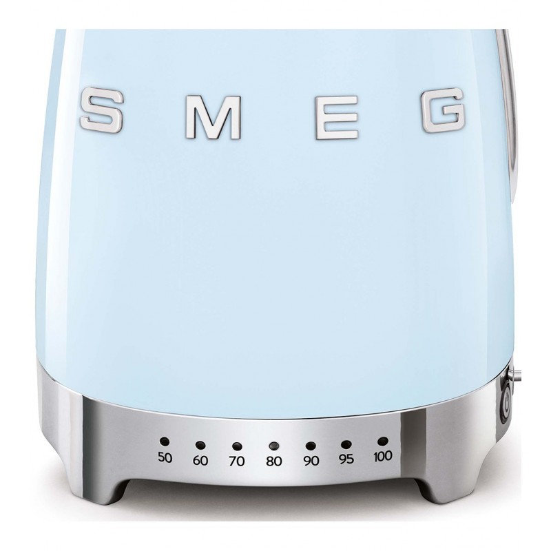 Smeg KLF04PBEU tetera eléctrica 1.7 L 2400 W Azul