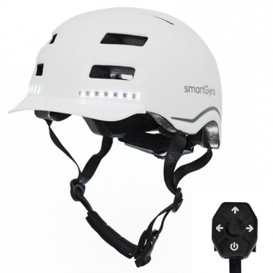 Casco para Adulto SmartGyro Helmet Max Tamaño L Blanco