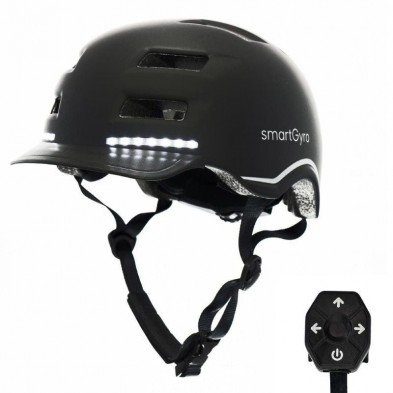 Casco para Adulto SmartGyro Helmet Max Tamaño M Negro