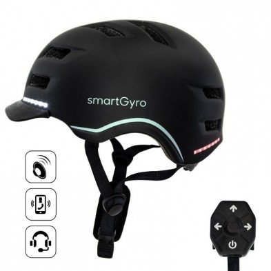 Casco para Adulto SmartGyro Helmet Pro Tamaño L Negro