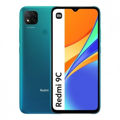 Smartphone Xiaomi Redmi 9C 4GB 128GB 6.53" Verde Aurora