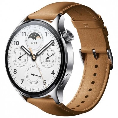Smartwatch Xiaomi Watch S1 Pro Notificaciones Frecuencia Cardíaca GPS Plata