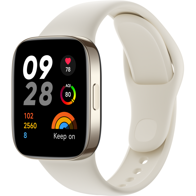 Xiaomi Redmi Watch 4 Plata - Reloj inteligente con GPS