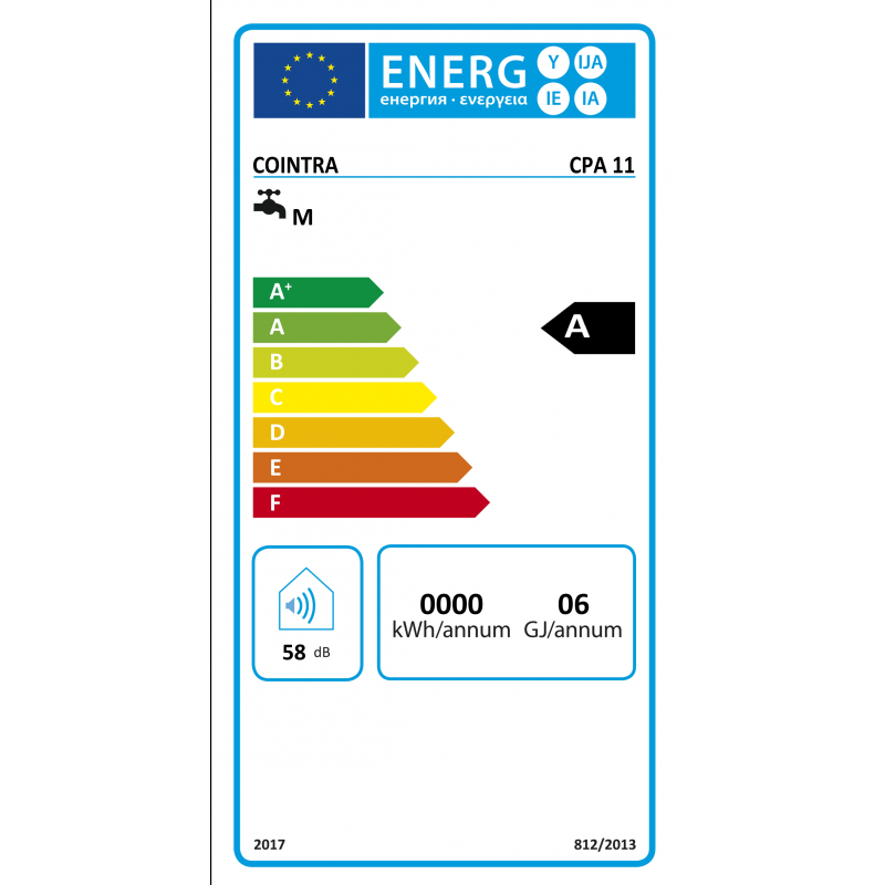 Calentador de gas atmosférico Low NOx CPA-S 11 b (butano/propano)