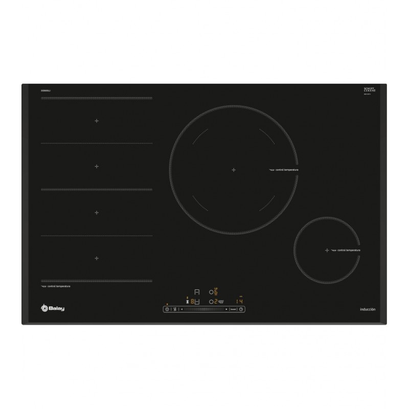 Placa de Inducción Balay 3EB989LU 80cm Negro